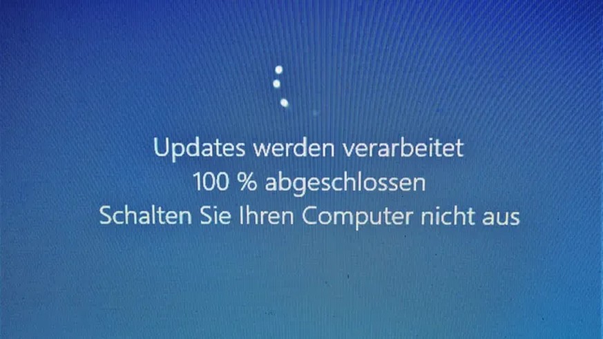 Den Update-Bildschirm von Windows könnten Anwender demnächst weniger oft als bislang zu Gesicht bekommen.