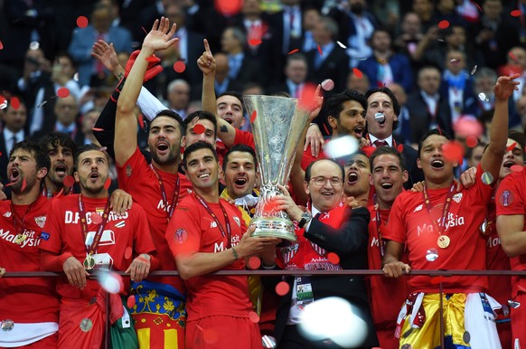 ... Sevilla 2015 zum zweiten Mal hintereinander die Europa League.