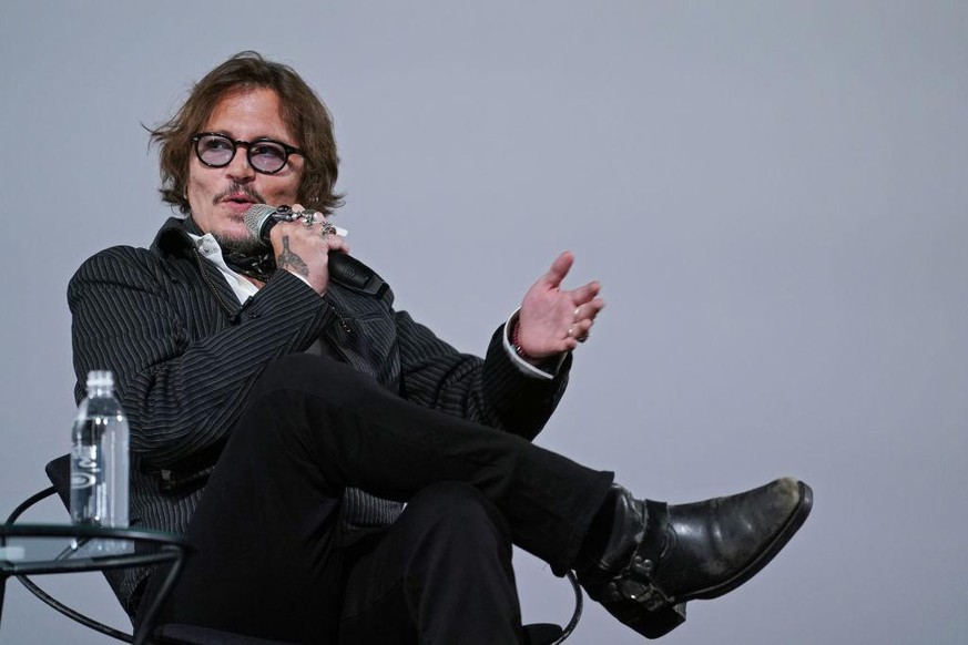 ZURICH, SWITZERLAND - OCTOBER 02: Johnny Depp speaks at the ZFF Masters during the 16th Zurich Film Festival at Arena on October 02, 2020 in Zurich, Switzerland. (Photo by Thomas Niedermueller/Getty I ...