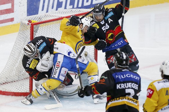 Unglaublich zweikampfstark: Der SC Bern in diesen Playoffs.