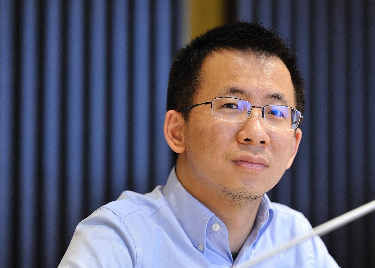 HANGZHOU, CHINA - MARCH 31: ByteDance founder Zhang Yiming is seen on March 31, 2016 in Hangzhou, Zhejiang Province of China. PUBLICATIONxINxGERxSUIxAUTxHUNxONLY Copyright: xVCGx CFP11482354541