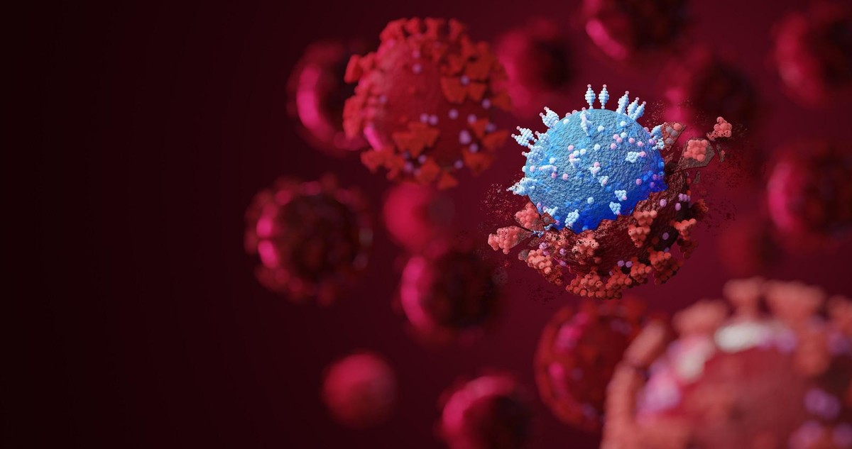 Coronavirus, Omikron (Symbolbild)