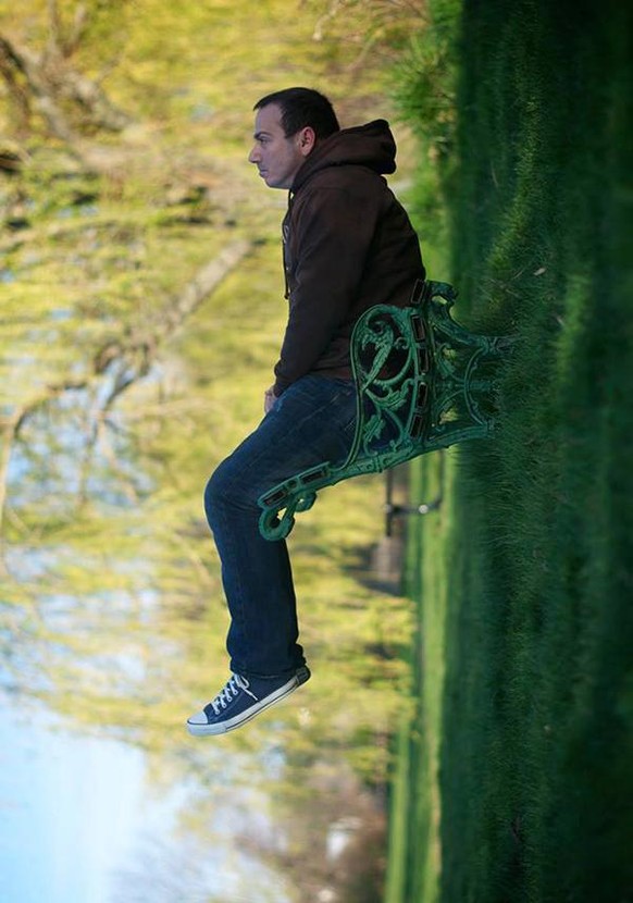 Foto winkel täuschung