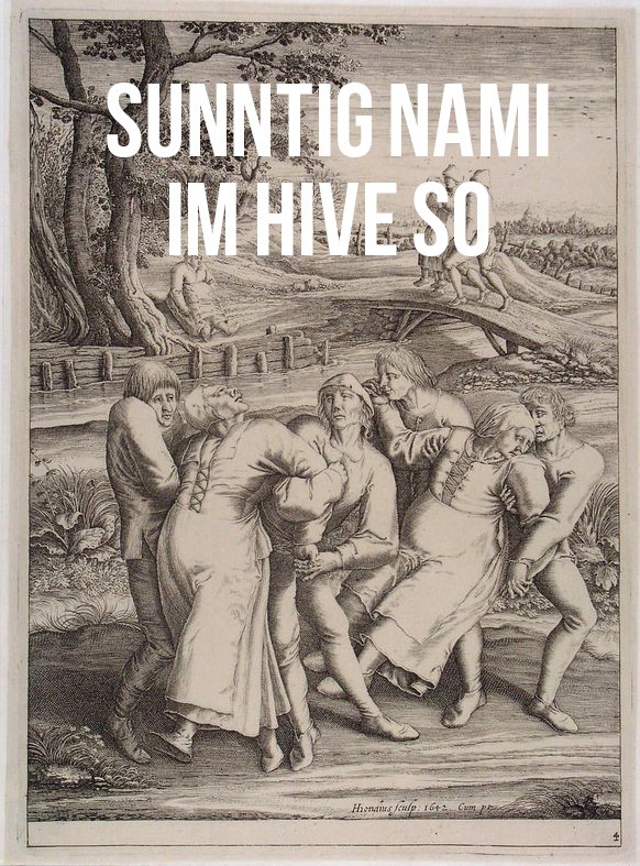 Als sich hunderte Strassburger 1518 plÃ¶tzlich zu Tode tanztenÂ