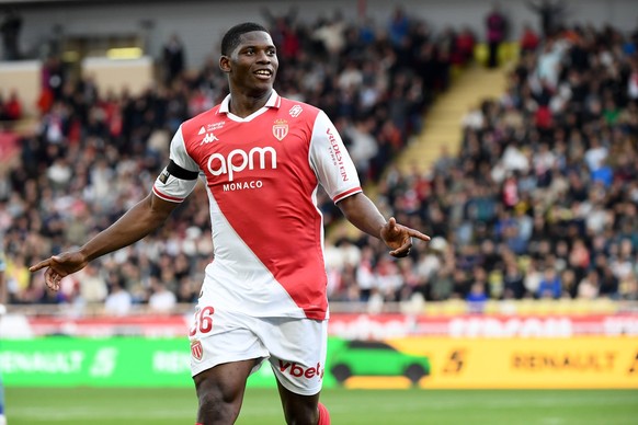 AS Monaco v Olympique de Marseille - Ligue 1 McDonald s 2024/2025 36 Breel EMBOLO asm during the Ligue 1 match between Monaco and Marseille at Stade Louis II on April 12, 2025 in Monaco, Monaco. Monac ...