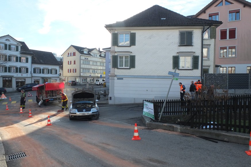 Bereits am Nachmittag hatte dieser Unfallfahrer über zwei Promille im Blut.