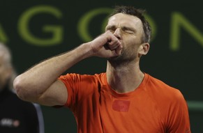 Grosser Moment für Karlovic.