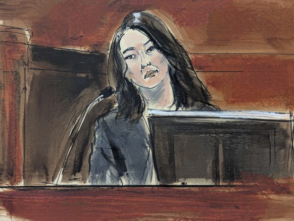 Former make up artist for Cassie Ventura, Mylah Morales testifies on the witness stand during Sean &quot;Diddy&quot; Combs&#039; sex trafficking and racketeering trial in Manhattan federal court,Thurs ...