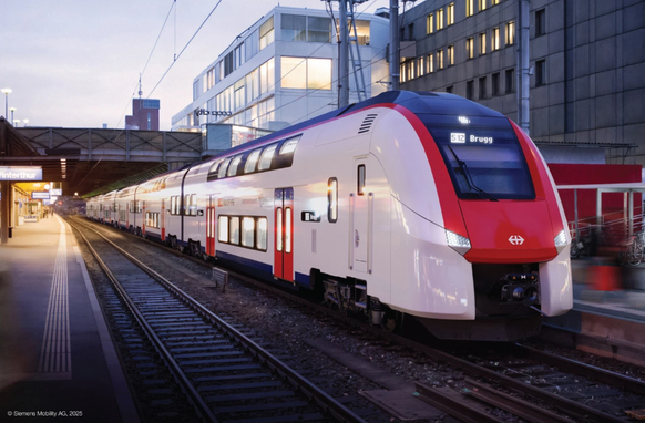 Der neue Doppelstockzug von Siemens Mobility.