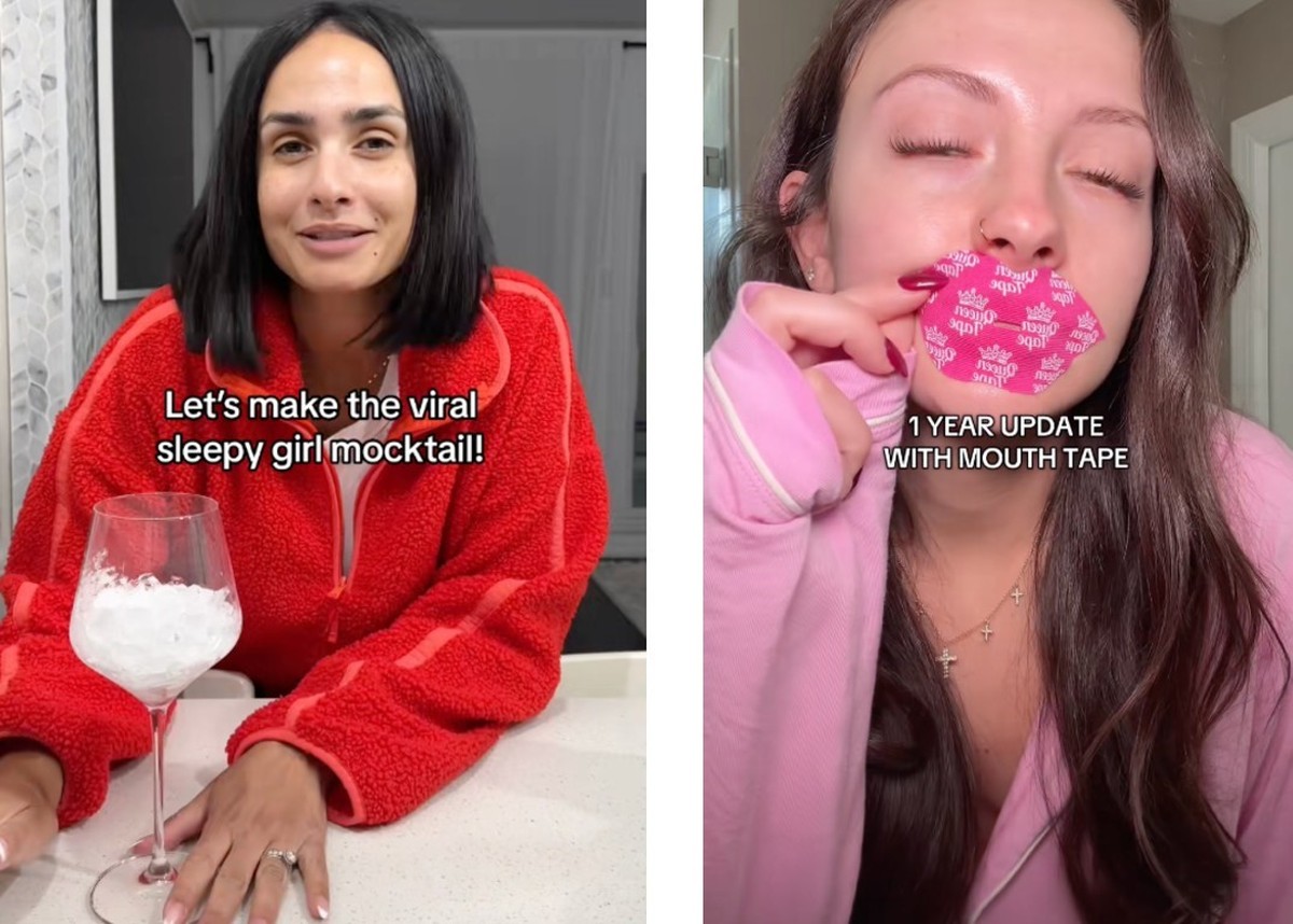 Scotch sur la bouche, «nappuccino» et mocktails: Ces tendances virales sur TikTok pour mieux dormir inquiètent les spécialistes.