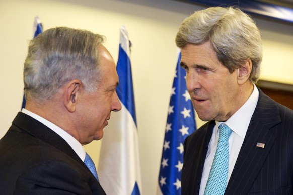 Kerry traf Netanjahu.