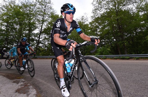 17.05.2015; San Giorgio del Sannio; Radsport - Giro d&#039;Italia 2015 - 9. Etappe - Benevento - San Giorgio del Sannio; Richie Porte (AUS) (Tim De Waele/freshfocus)