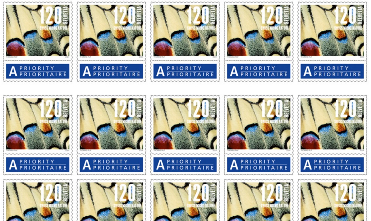 So sieht die neue A-Post-Briefmarke aus.