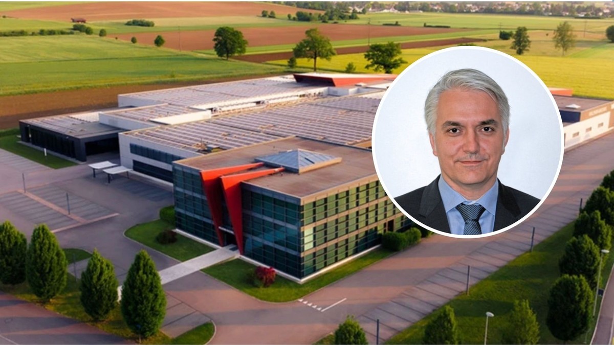 L'entreprise Willemin-Macodel à Delémont. Médaillon: son directeur, Olivier Haegeli.