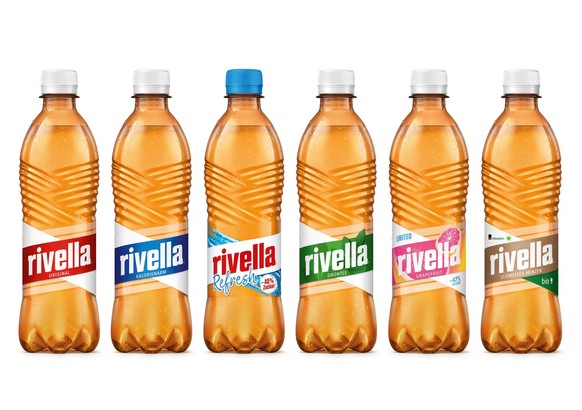 IMAGE DISTRIBUTED FOR RIVELLA AG FOR EDITORIAL USE ONLY - Rivella-Sortiment 2022 // Weiterer Text ueber ots und http://presseportal.ch/de/pm/100001178/100885389 (obs/Rivella AG via KEYSTONE)