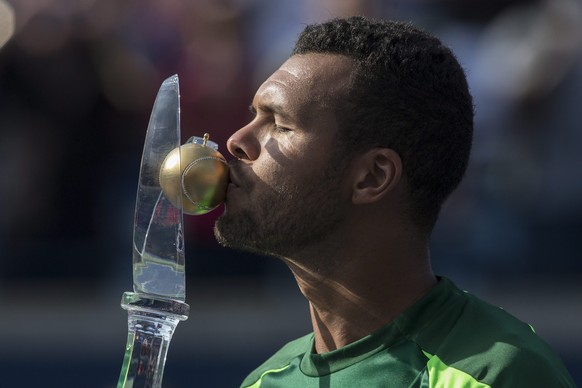 Sieger Tsonga spielte eine Woche lang überragend Tennis.