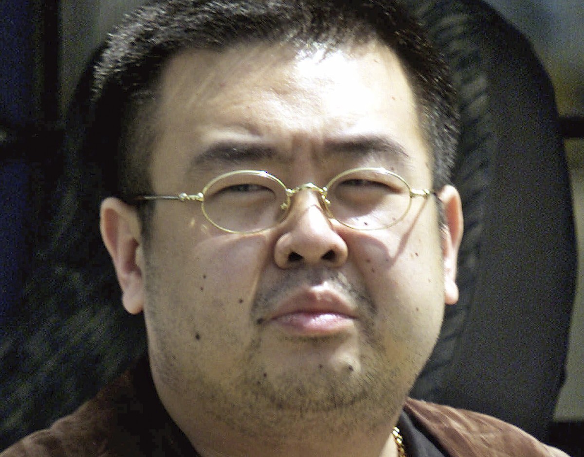 FILE - This May 4, 2001, file photo shows Kim Jong Nam, exiled half brother of North Korea's leader Kim Jong Un, in Narita, Japan. A U.S. media report says the slain half brother of North Korean  ...