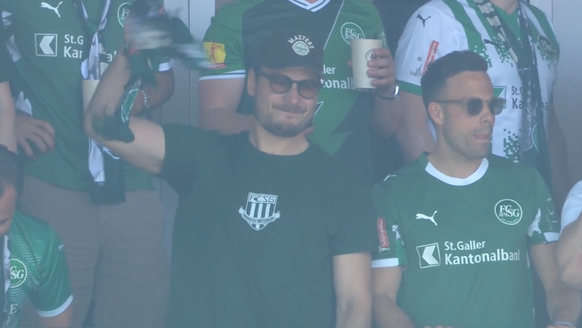 Timo Meier jubelt nach St.Gallens Treffer zum 2:0.
