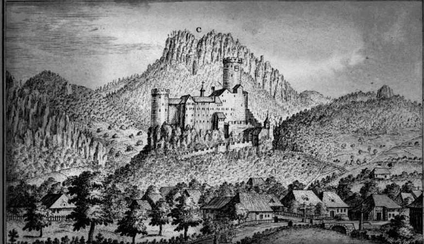 Lebendig eingemauert: Der Geist des Raubritters spukt bis heute in der Oensinger Bechburg