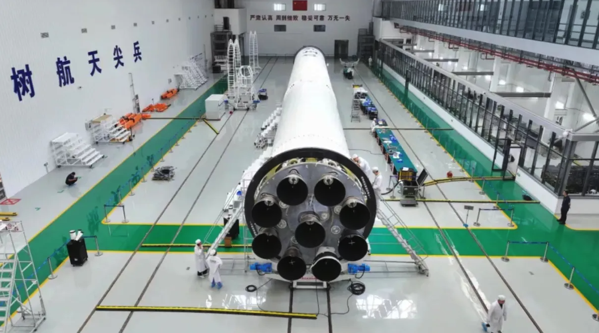 Rakete des Typs Tianlong-3 von «Space Pioneer».
