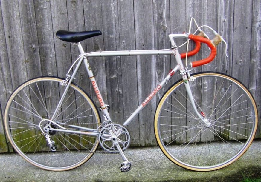 Ein Allegro-Bike aus den 70er Jahren.