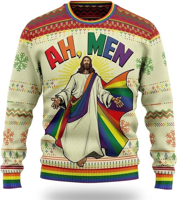 ugly christmas sweaters lgbt https://www.amazon.com/Dackely-Christmas-Jingle-Jesus-Sweater/dp/B0BDXQJGBJ?ots=1&slotNum=4&imprToken=56c62f0b-7550-6fdc-68b&th=1&tag=reviewedcom03-20