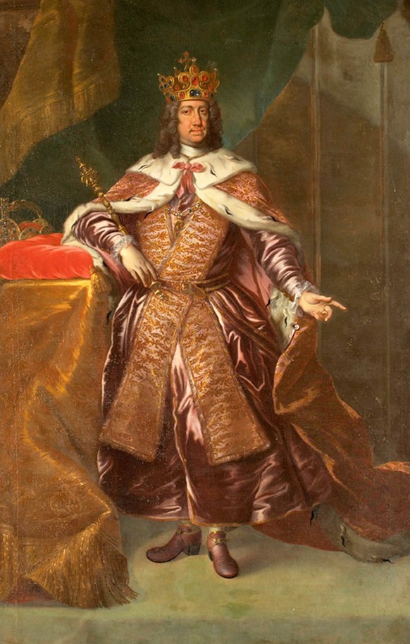 Kaiser Karl VI. als böhmischer König.