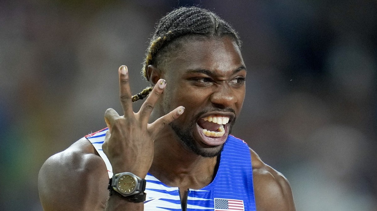 Noah Lyles vise quatre médailles d'or aux Jeux olympiques
