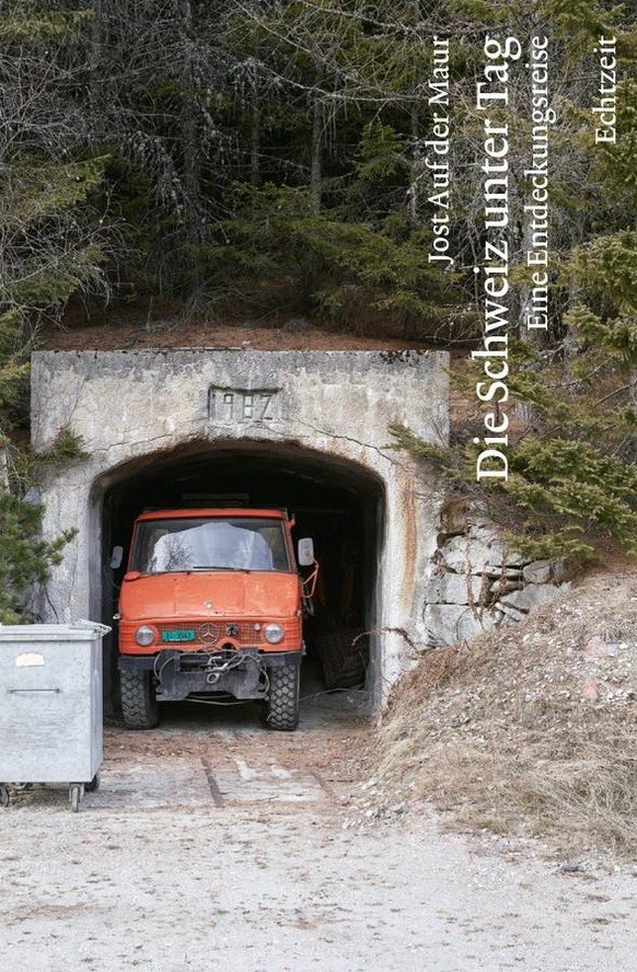 Die Schweiz unter Tag (Buchcover, Echtzeit-Verlag)