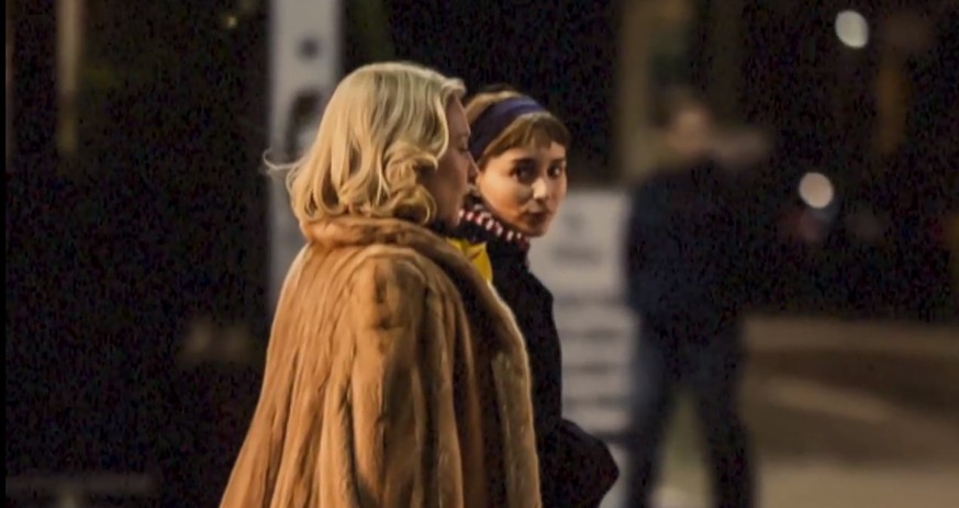 Cate Blanchett und Rooney Mara auf dem Dreh von «Carol».