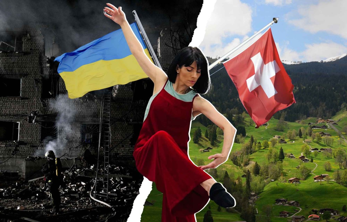 Danseuse de talent, elle a trouvé refuge en Suisse après avoir fui l'Ukraine, elle raconte.