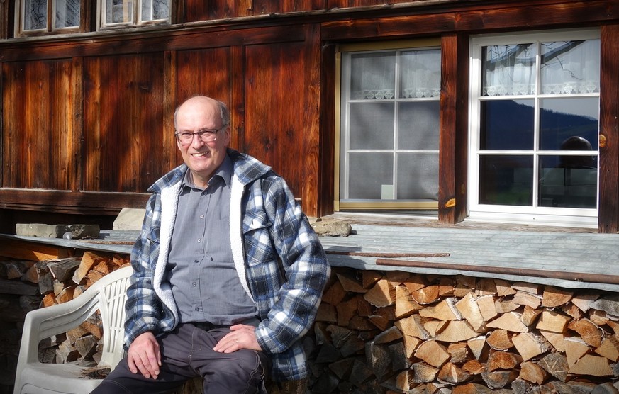 Besuch Zuhause auf dem Bio-Bauernhof in Altstätten SG von Markus Ritter, Mitte-Nationalrat und Präsident des Schweizerischen Bauernverbands (SBV), Mittwoch, 21.02.2024.