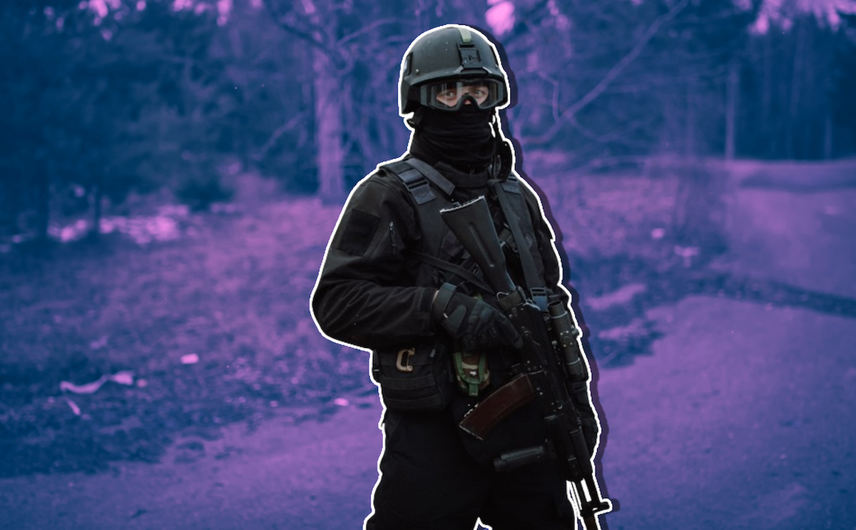 Un agent du FSB en tenue d'assaut (image d'illustration).