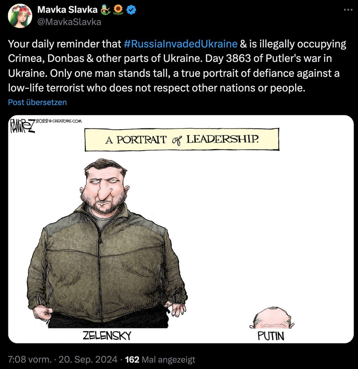 Ukraine-Karikatur