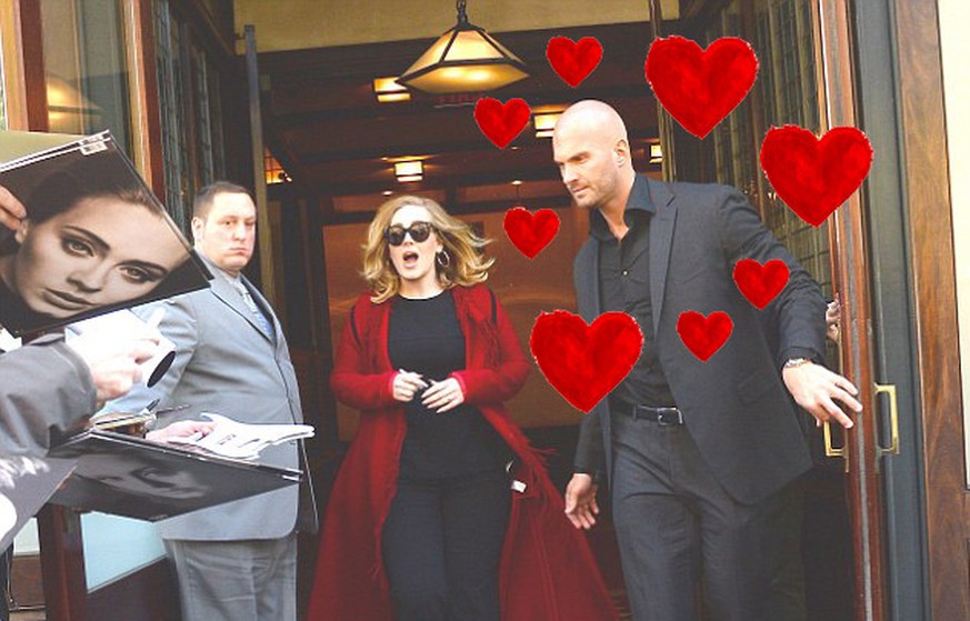 So heiss! Adeles neuer Bodyguard macht das halbe Internet verrückt