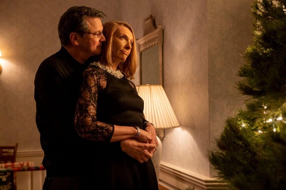 Colin Firth and Toni Collette in &#039;The Staircase&#039;