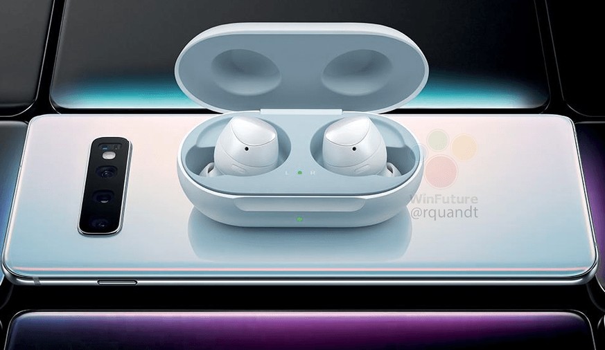 Das neue Galaxy soll die drahtlosen Kopfhörer Galaxy Buds laden, wenn man das Kopfhörer-Case auf die Rückseite stellt.