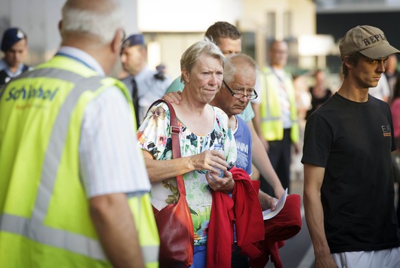 Tiefe Bestürzung am Amsterdamer Flughafen.