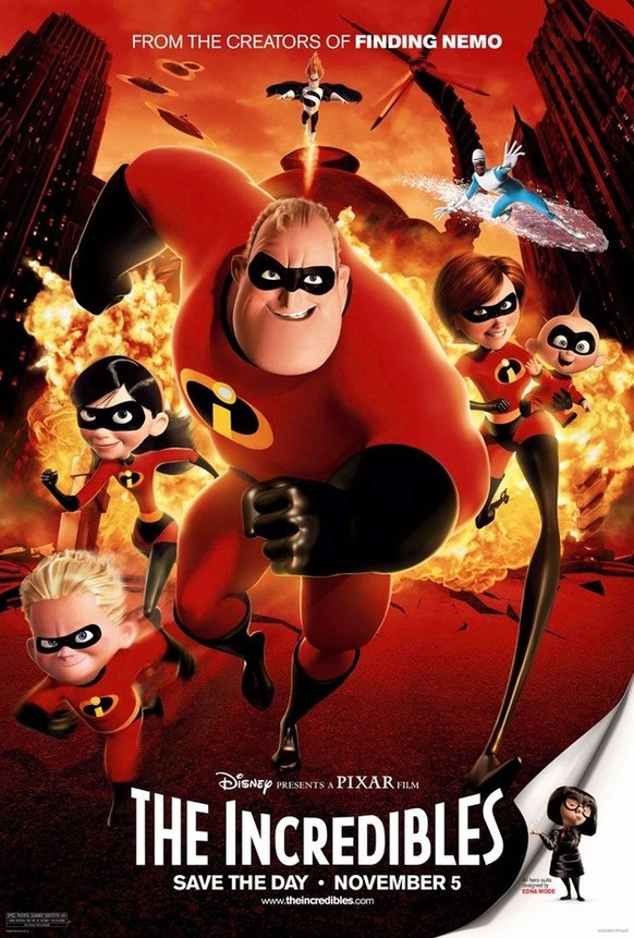 Unglaublich ist bei «Die Unglaublichen» vor allem, dass dieser animierte Pixar-Film schon zehn Jahre alt ist, oder? 