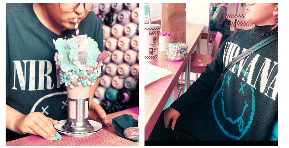 Charlie, un milkshake, Nirvana.