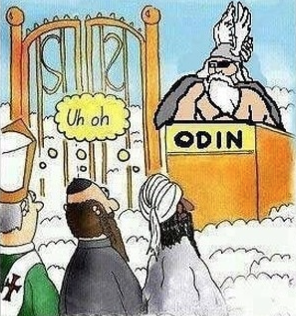 Falls das Jenseits ein Fake sein sollte, konzentrieren wir uns besser auf das Diesseits
Religiöse Energie ist scheint doch eher eine kulturelles Desaster zu sein, Errungenschaft würd ich das nicht nen ...
