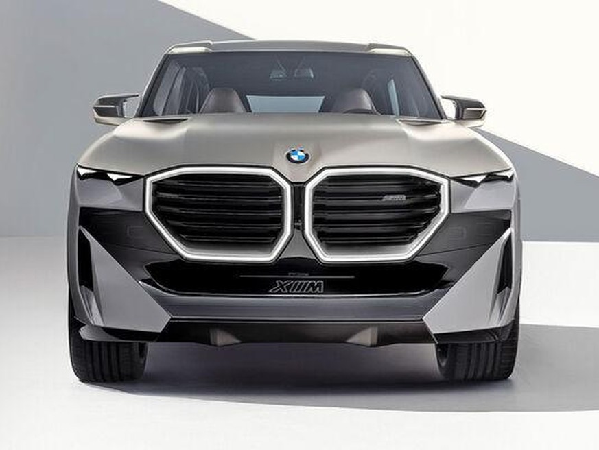 BMWs Concept XM mit extragrossen Nieren.