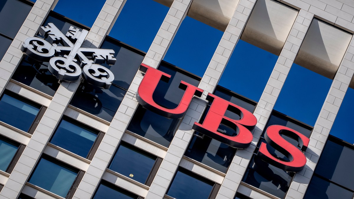 FILE - The logo of Swiss bank UBS is fixed on a building where the bank has offices in Frankfurt, Germany, Nov. 8, 2022. (AP Photo/Michael Probst, File)
Switzerland Credit Suisse Money Laundering