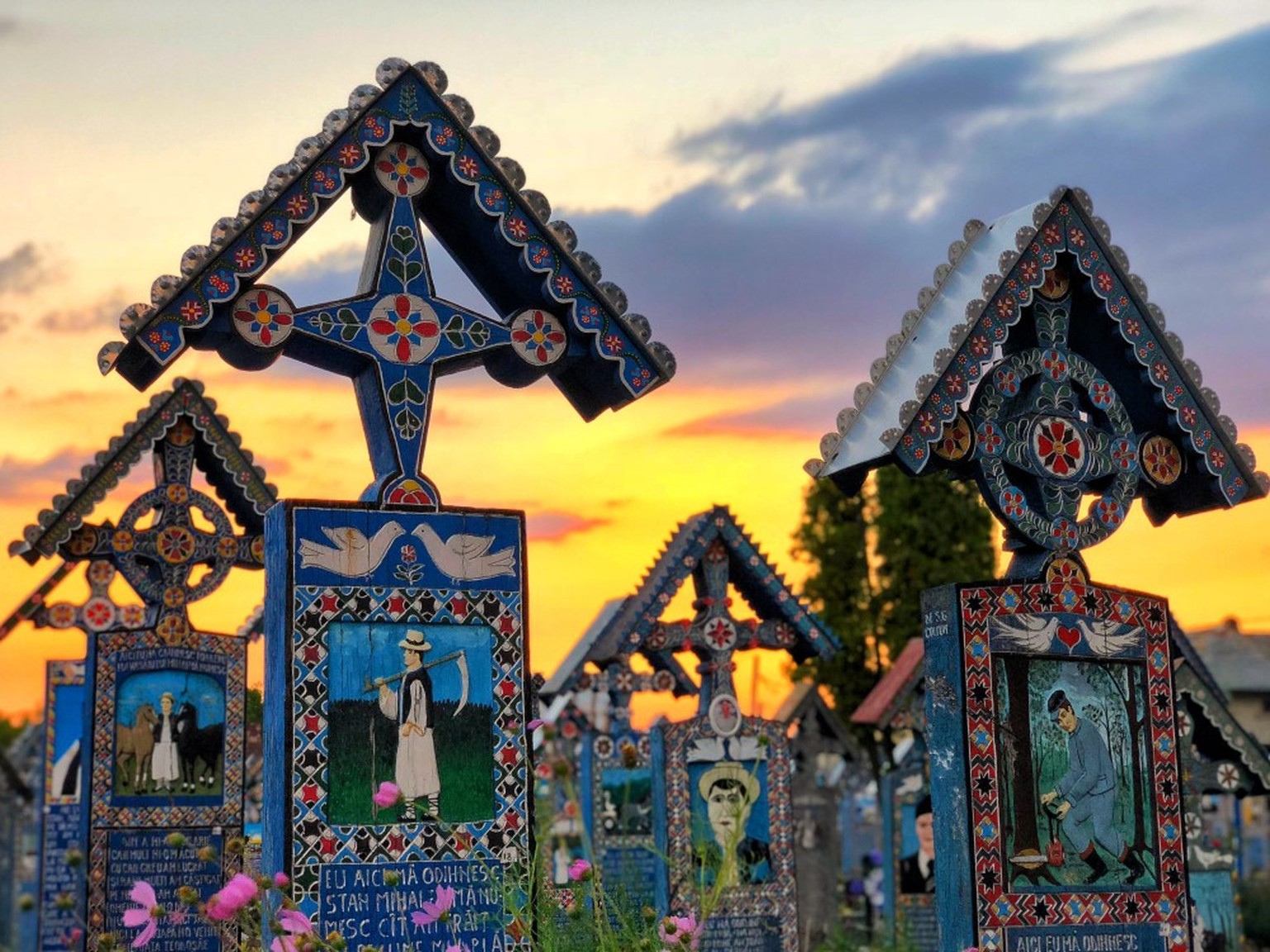 The Merry Cemetery, Săpânța, Romania
