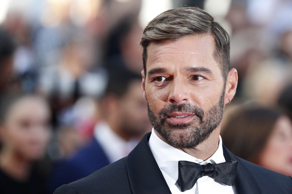 epa09975633 Ricky Martin at the screening of &#039;Elvis&#039; during the 75th annual Cannes Film Festival, in Cannes, France, 25 May 2022. The festival runs from 17 to 28 May. EPA/Guillaume Horcajuel ...