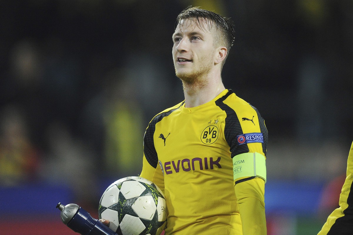22.11.2016; Dortmund; Fussball Champions League - Borussia Dortmund - Legia Warschau;Marco Reus (Dortmund)(Uwe Speck/Witters/freshfocus)