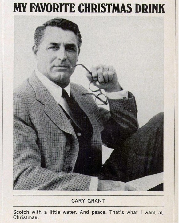 Town and Country December 1968 Issue - Hollywood Celebs name their favourite Christmas Drinks.

https://www.instagram.com/p/DR5bLdEjut9/?img_index=1