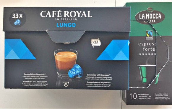 Café Royal (Migros) und La Mocca (Coop).