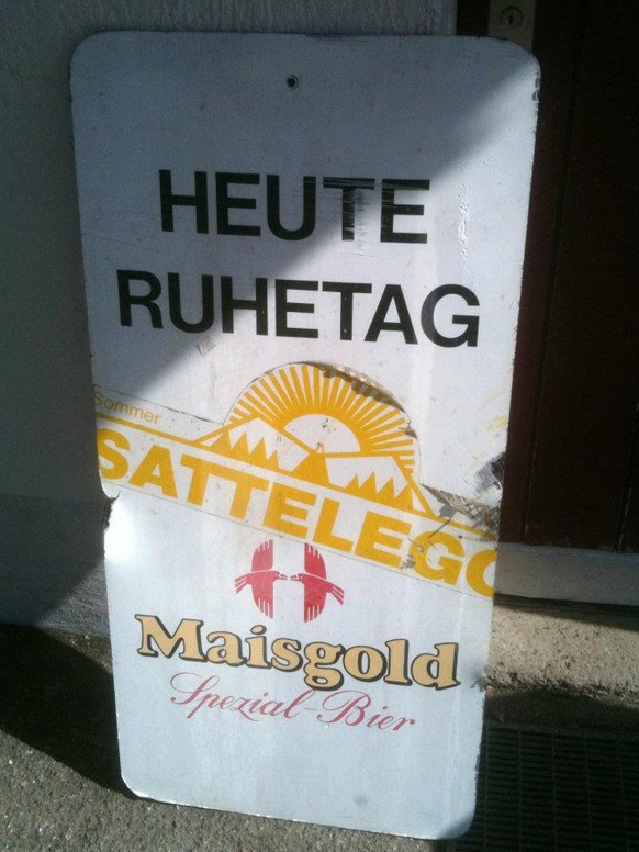 Sattelegg Ruhetag