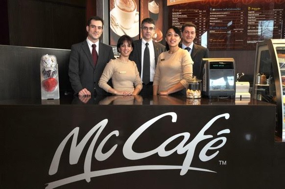 2008 wurde McDonald's auf zu einem Café.